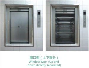 Tip ta 'Tieqa Dumbwaiter Elevator